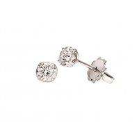 Earrings Recarlo Woman in White Gold Diamante E01PX730/035 - E01PX730/035